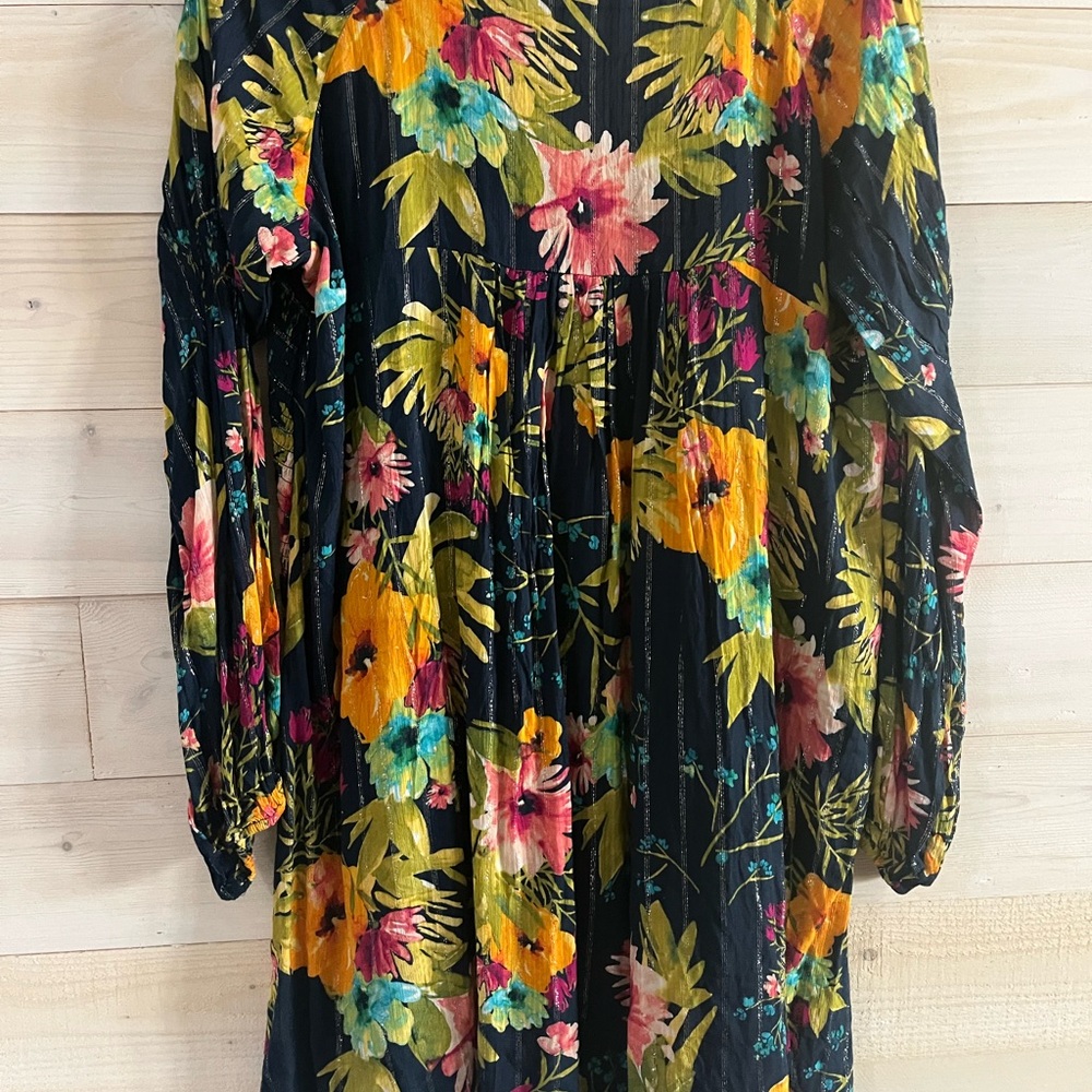 Floral Long Sleeve Dress